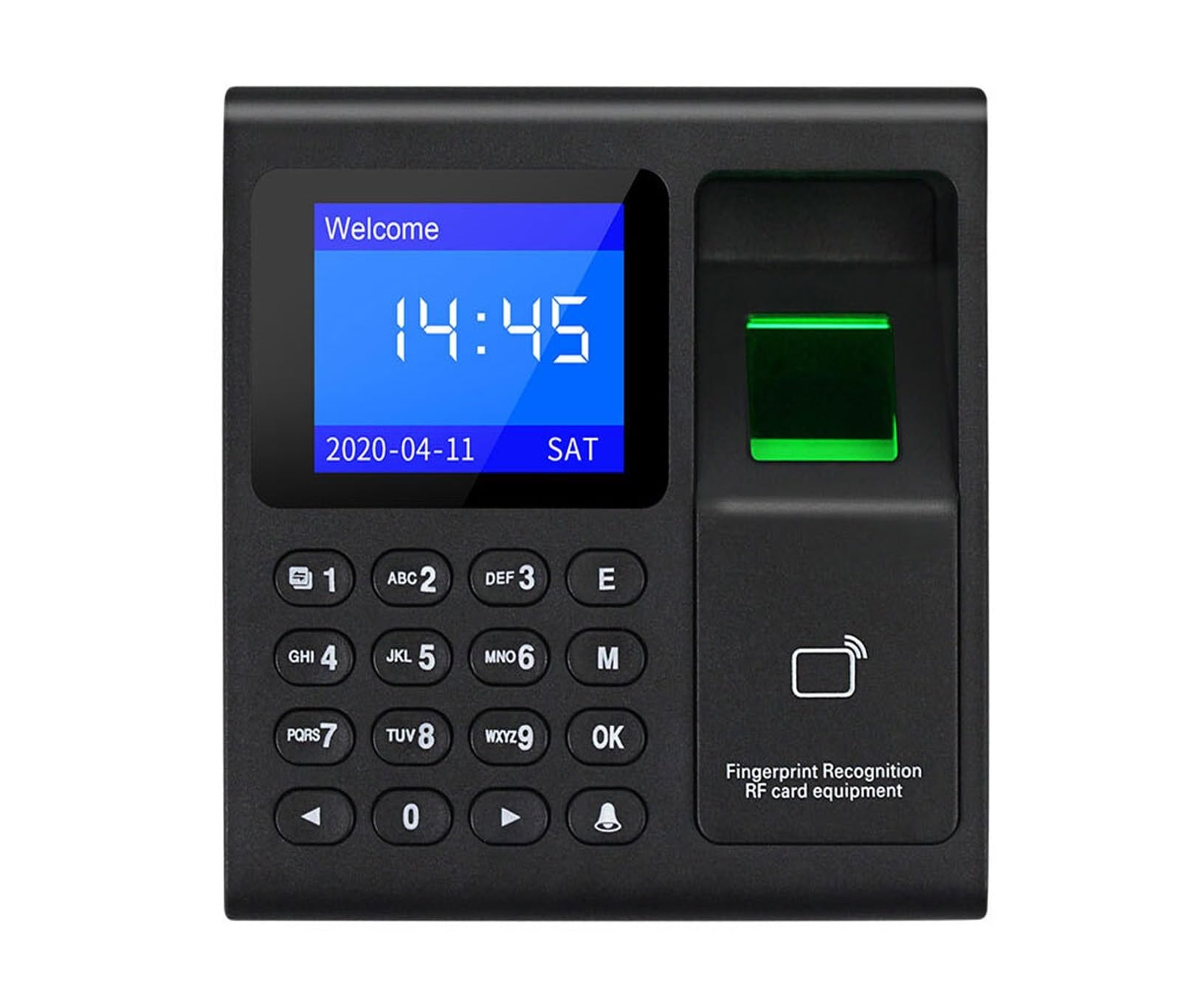 Clavier RFID et machine de présence d'empreintes digitales avec enregistreur USB