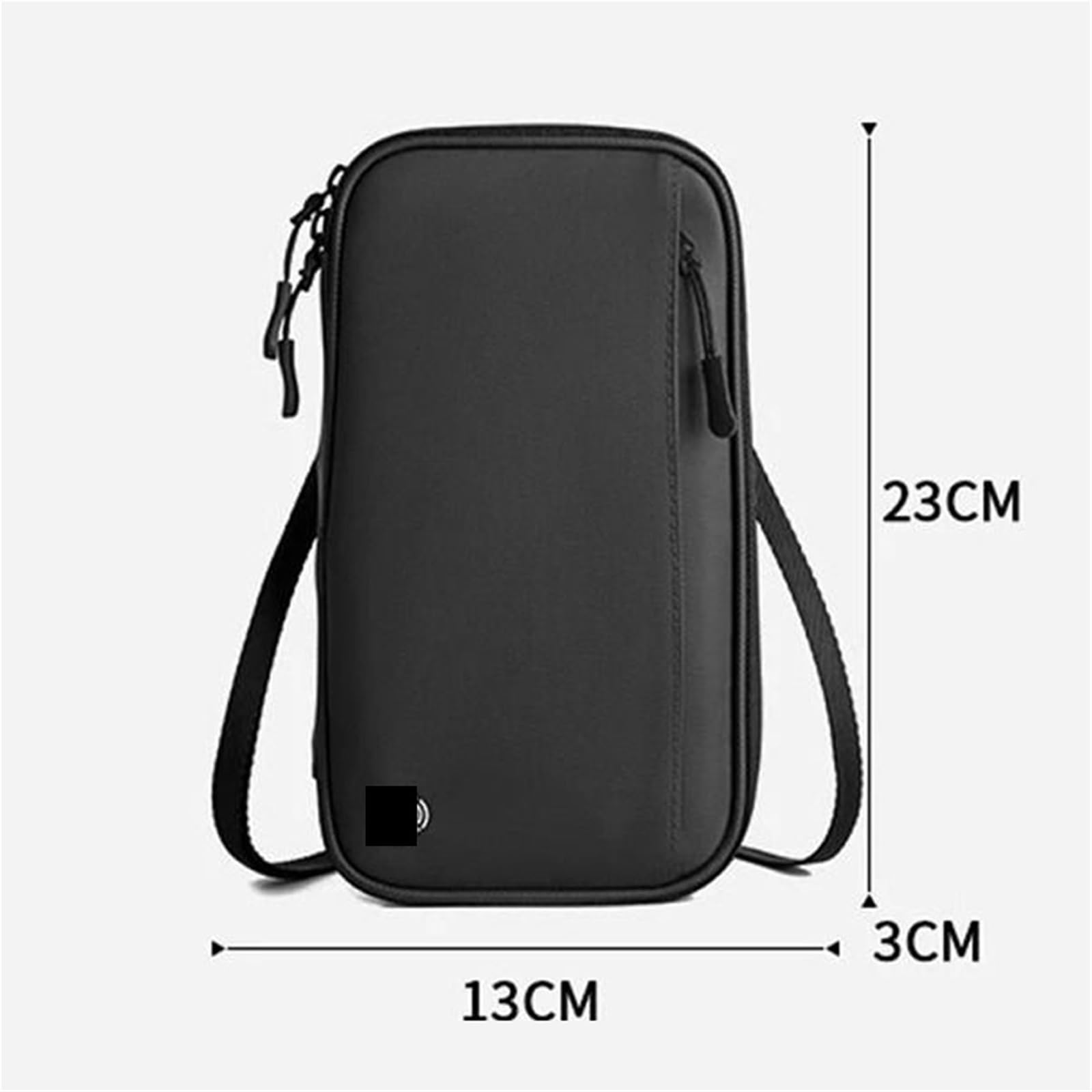 Cartera de viaje, porta pasaporte familiar, estuche impermeable creativo for documentos, organizador, accesorios, bolsa for, tarjetero Para Documentos(Blue)