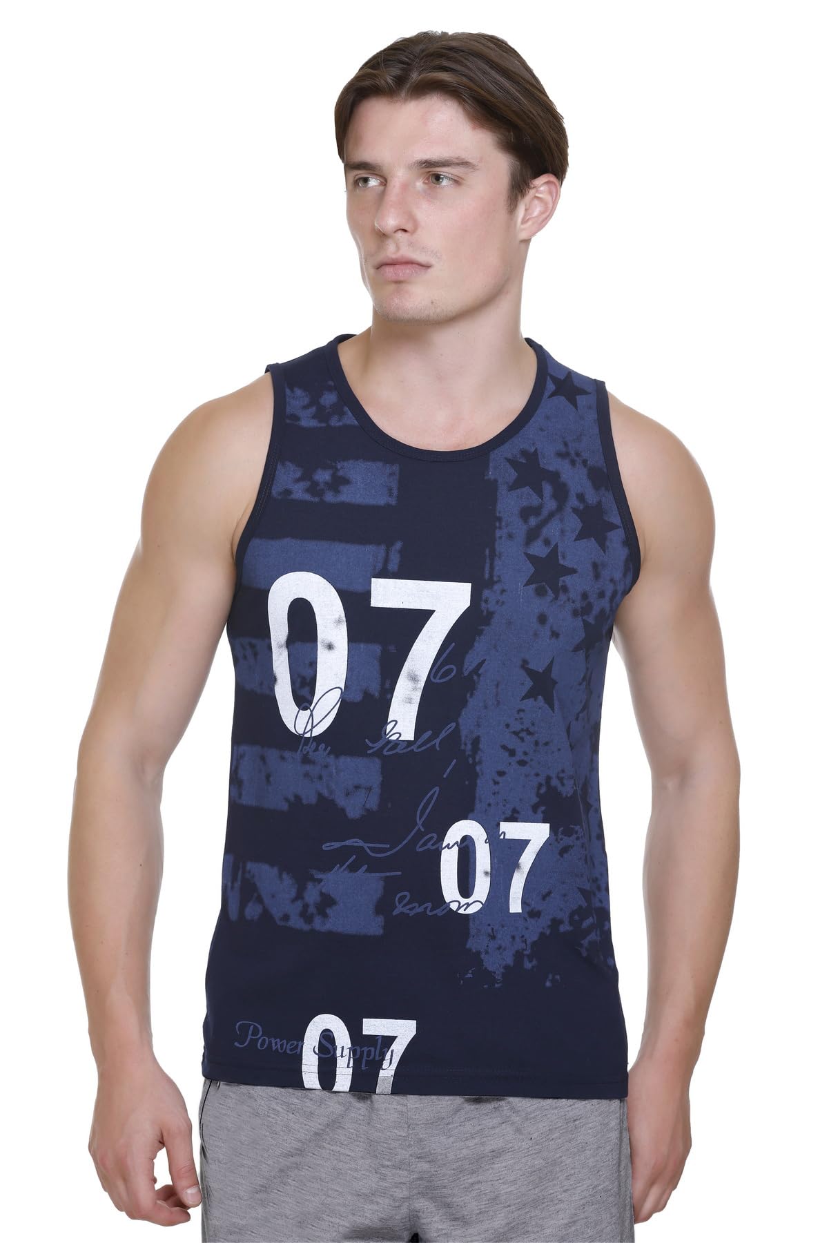 tollfree Vest for Men | Tank top Men Gym Vest | Sports Vest | Sleeveless | Printed Design | Outdoor Baniyan for Men | Sando Vest | Gym t-Shirt for Men | Sports t-Shirts | Breathable Men Vest-picture-26