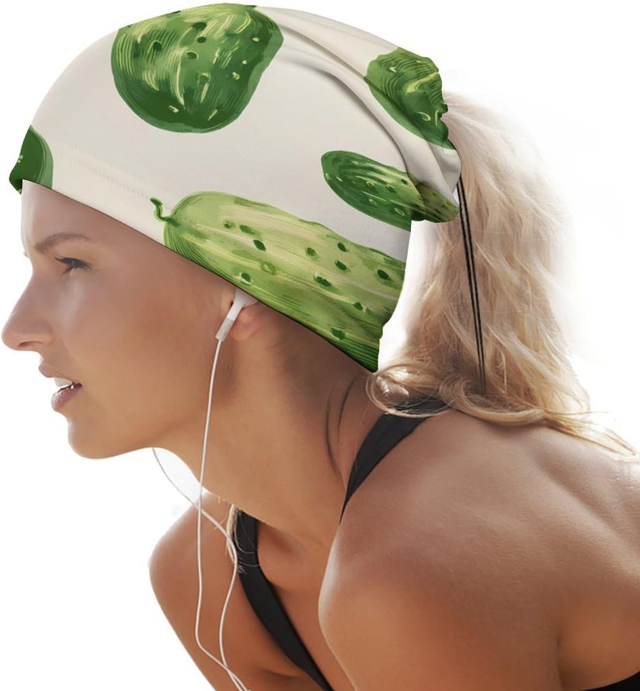 Cucumber Pickles Unisex Neck Gaiter Face Scarf Cover Sun Hoods for Outdoor Hiking Skiing