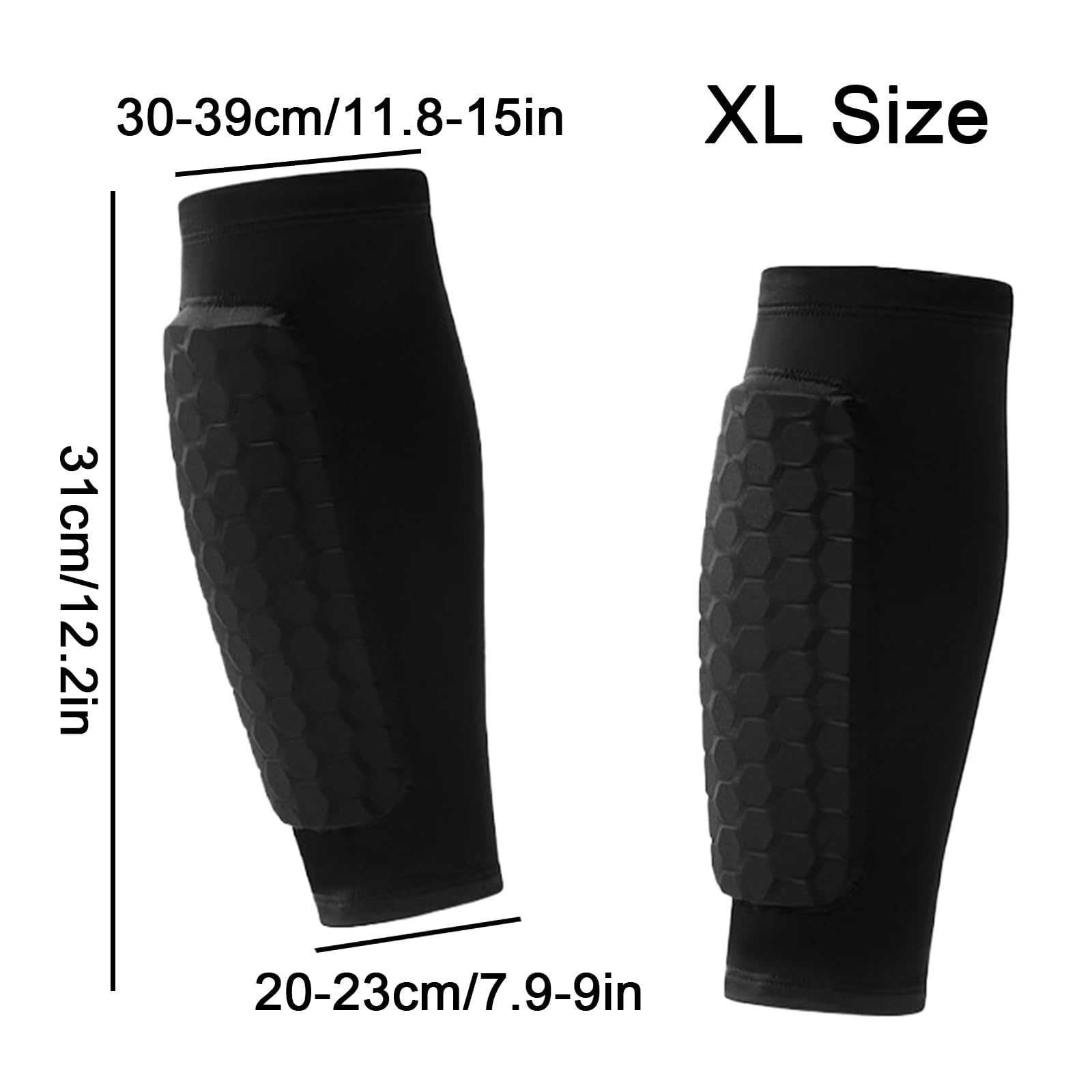 Shin Defender Shin Pads, Shin Defenders, Shin Pad Sleeves, Shin Defender, Mens Shin Pads Football, Shin Pad Sleeves, Shin Pad Socks, Shin Pads Mens, Mens Shin Pads, for Men, Women and Youth - Image 2
