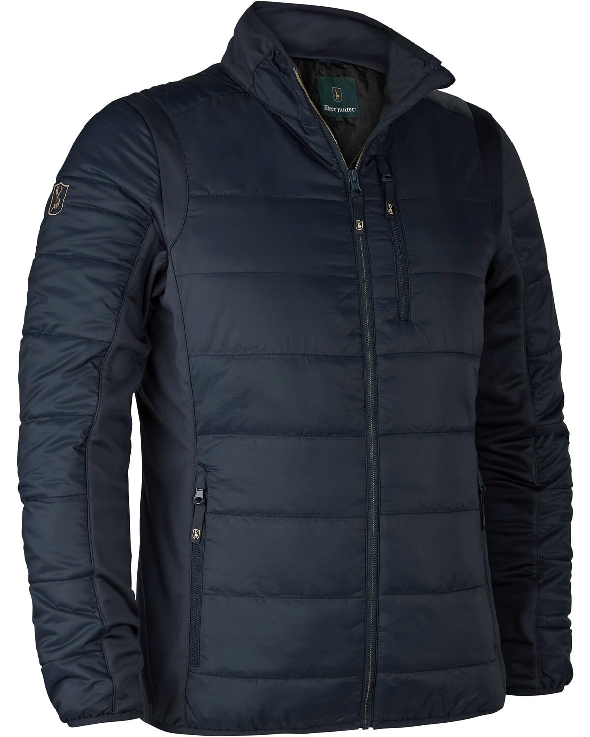 Deerhunter Men's Blue Heat Padded Jacket Dark X-Large - Hunting Jacket Insulated Weatherproof For