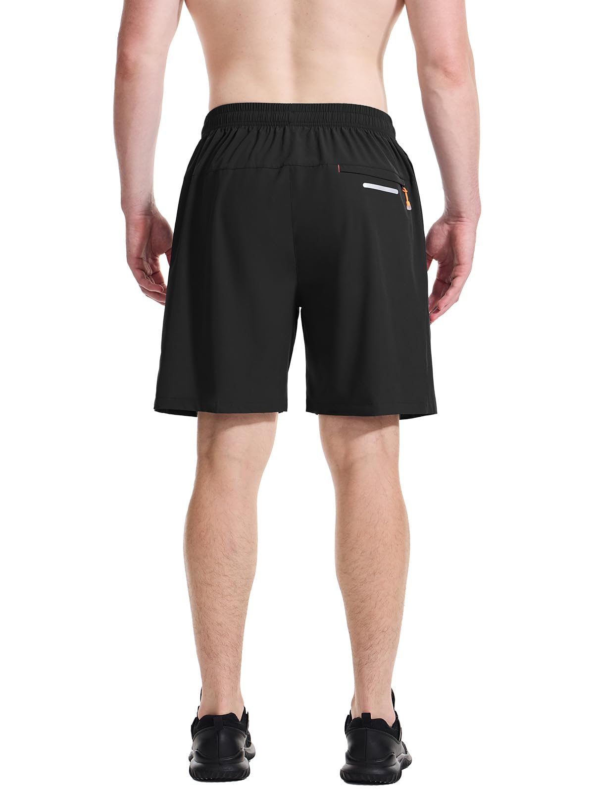 Cimic Pantalon Corto Hombre para con Bolsillo, Transpirables de Secado Rápido Correr Ropa Deportiva Hombre, Gym, Fitness,Tenis