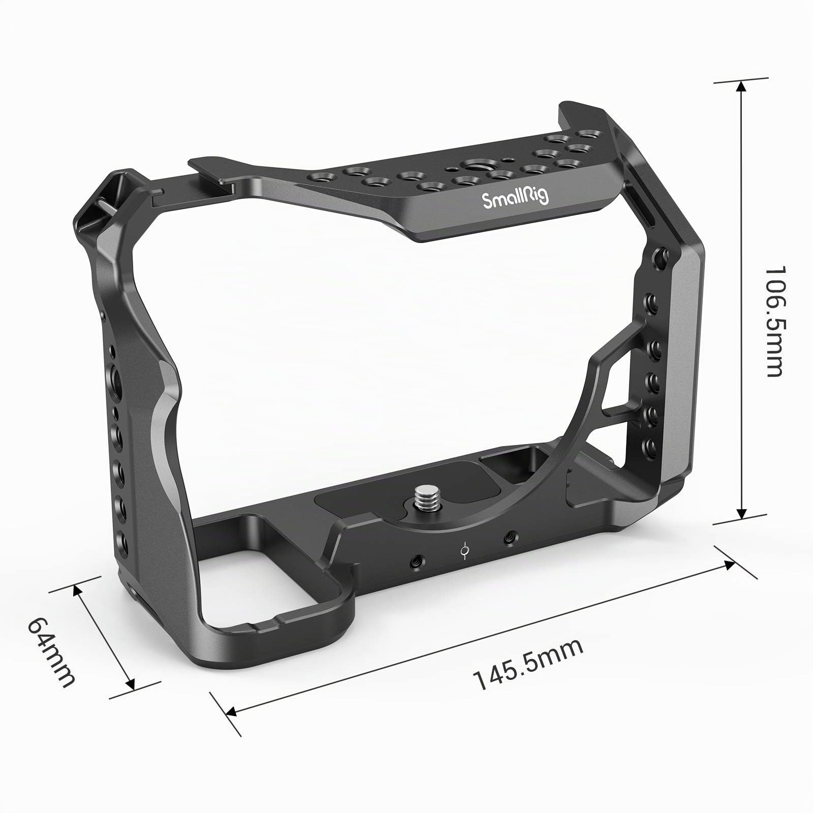 SMALLRIG A7SIII Cage Käfig für Sony A7S III Kamera mit Cold Shoe Schuh und Positionierungslöchern - 2999