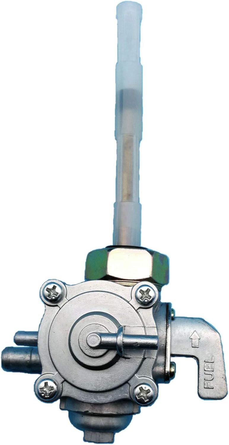 Fuel Petcock Valve Tank Switch Compatible with Honda Nighthawk Rebel Silver Wing Shadow Ascot CB450SC CB550SC CB650SC CMX450C FT500 GL500 GL650 VT500C VT500FT XLV600 XL600V Z298