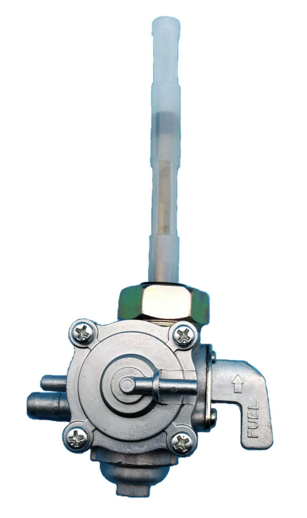 Fuel Petcock Valve Tank Switch Compatible with Honda Nighthawk Rebel Silver Wing Shadow Ascot CB450SC CB550SC CB650SC CMX450C FT500 GL500 GL650 VT500C VT500FT XLV600 XL600V Z298