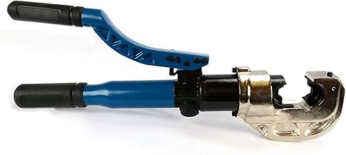 Miniatura 4 de TEMCo TH0034 - Crimpadora hidráulica, 4 ga-750 mcm, para terminales de baterías eléctricas, cables de alambre