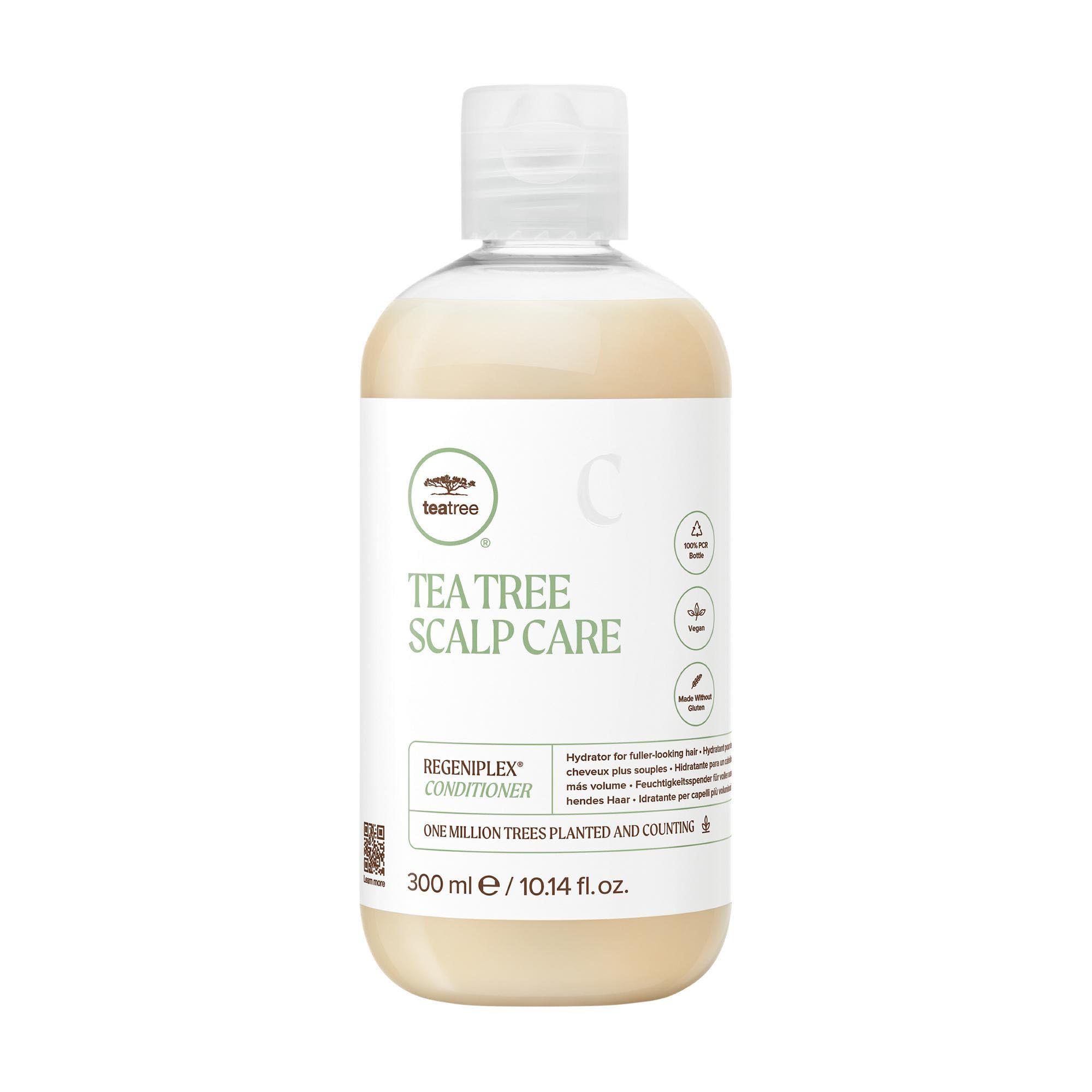 Paul Mitchell Tea Tree Scalp Care - Tratamiento hidratante para el cabello adelgazante, acondicionador tonificante con ginseng, 300 ml