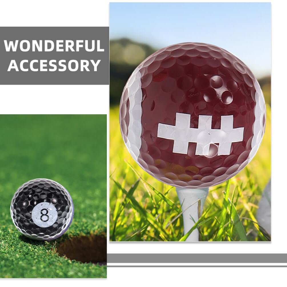 De Golf De Práctica Resina De 12pcs para Aficionados Al Golf Entrenamiento