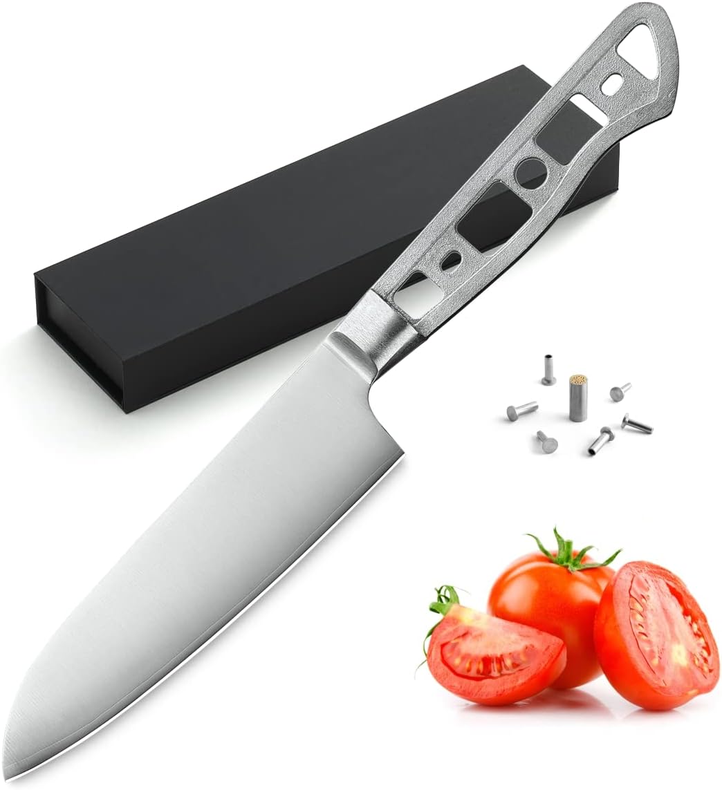 5 in. 3 Layers Forged Small Santoku Blank Knife