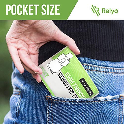 Relyo Toilet Seat Covers Paper Flushable thumb #6