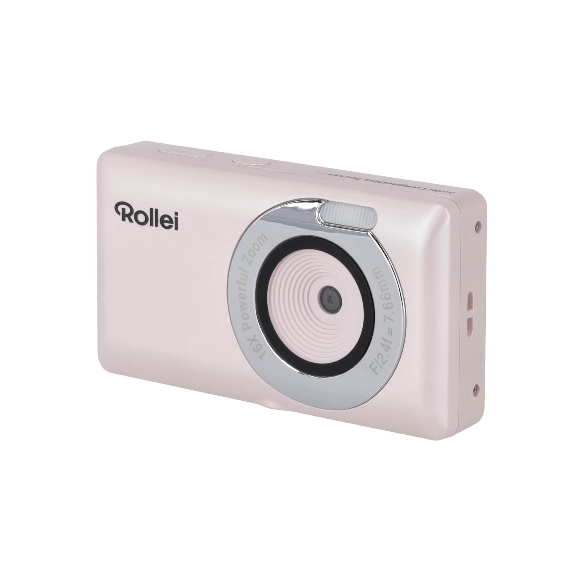 ★希少★ Rollei ROLLEIKIN C Rollei Digital Camera Compactline Pocket Pink, 2,7K 50MP Compact