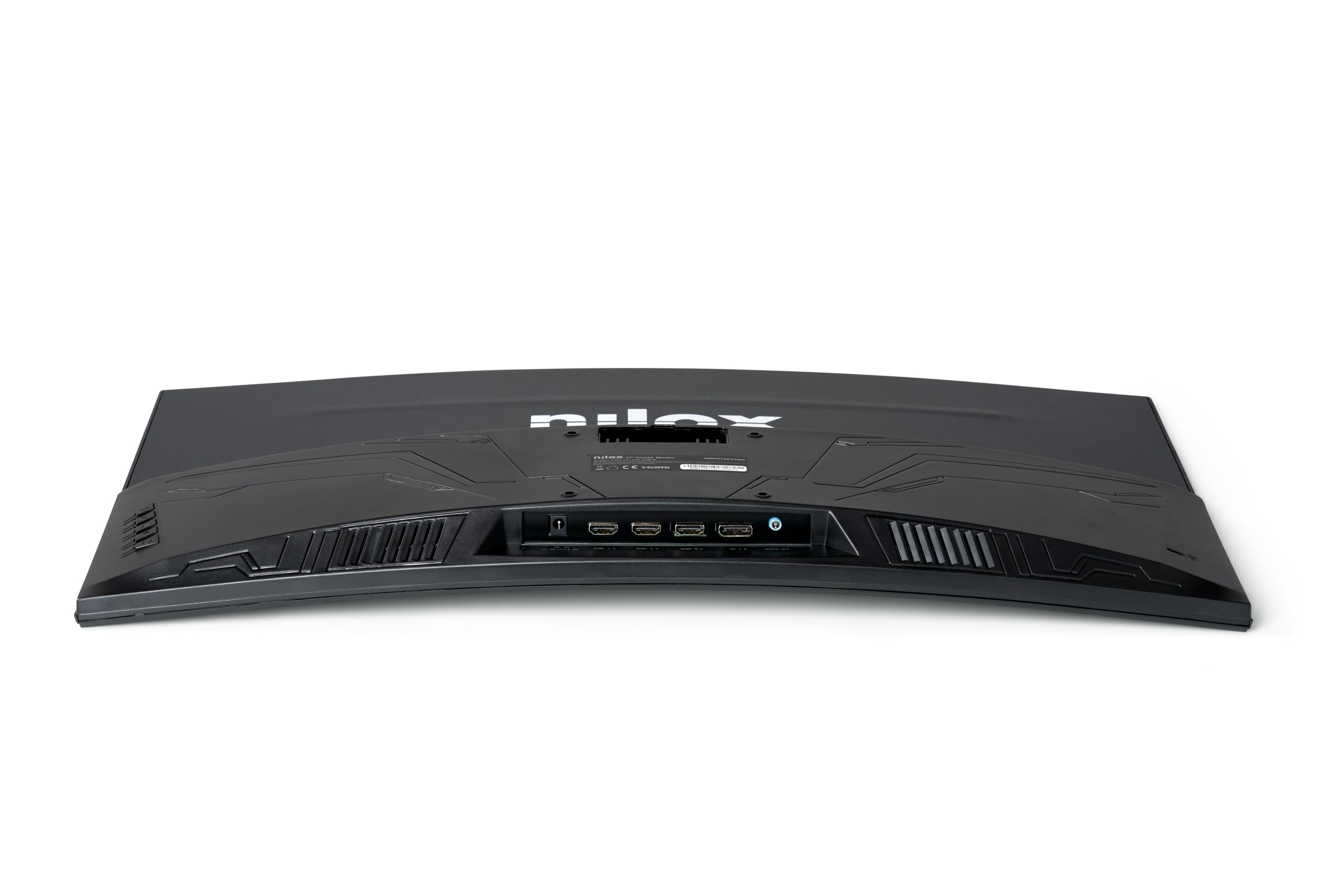 Nilox NXM272K14401, Monitor Gaming Curvo 27 Pollici, Monitor 2k con Frequenza 144Hz e Tempo di Risposta 1ms, Ingressi HDMI e DP, Monitor PC con Immagini Chiare e Nitide per Gioco Fluido