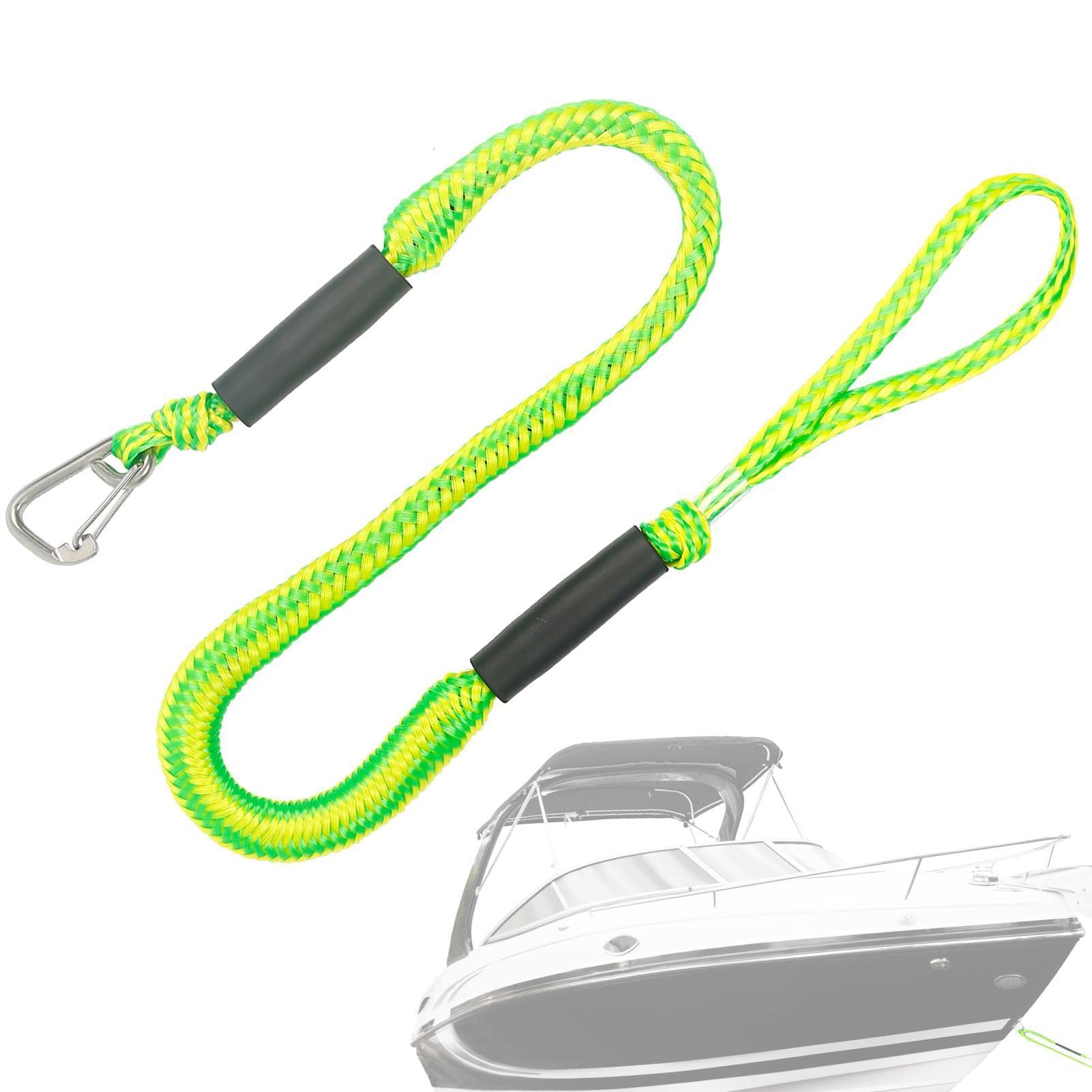 4pk 30 inch Bungee touw met roestvrijstalen haken koorden shock elastische marine boot