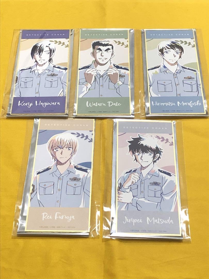 Amazon.co.jp: コナン Ani-Art スタンド付き色紙 警察学校組 5点