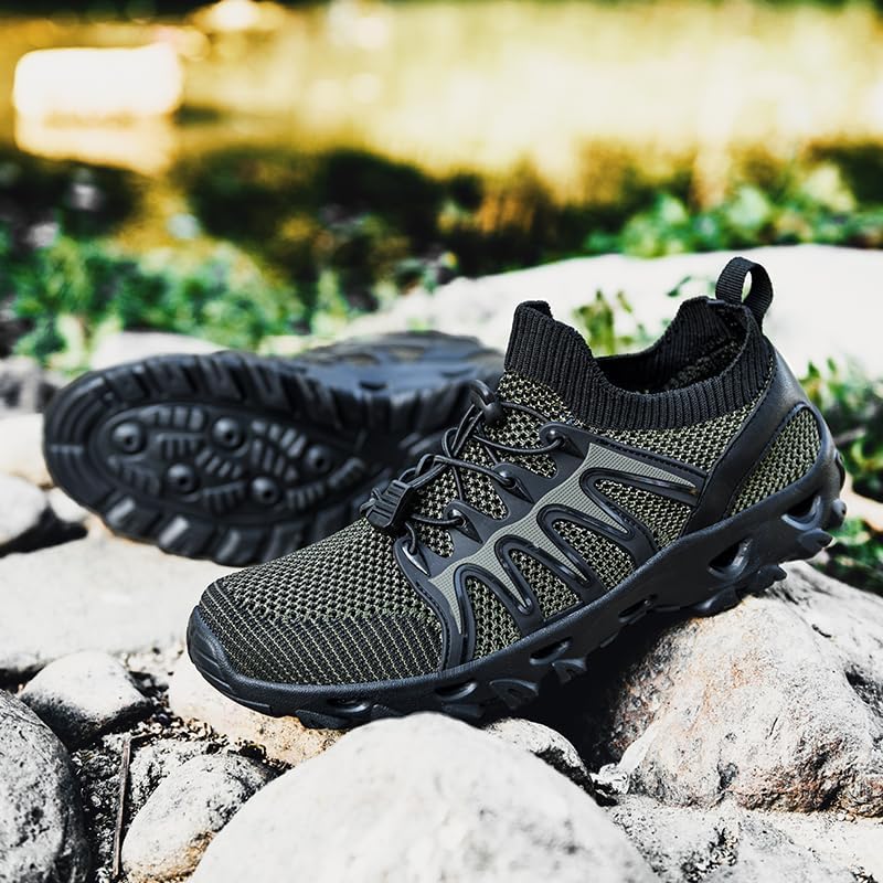 TANGYUGEN Mens Womens Water Shoes Quick Drying Aqua Beach Shoes Water Hiking Shoes Lightweight Water Sports Shoes for Swimming Fishing Kayaking - Image 6