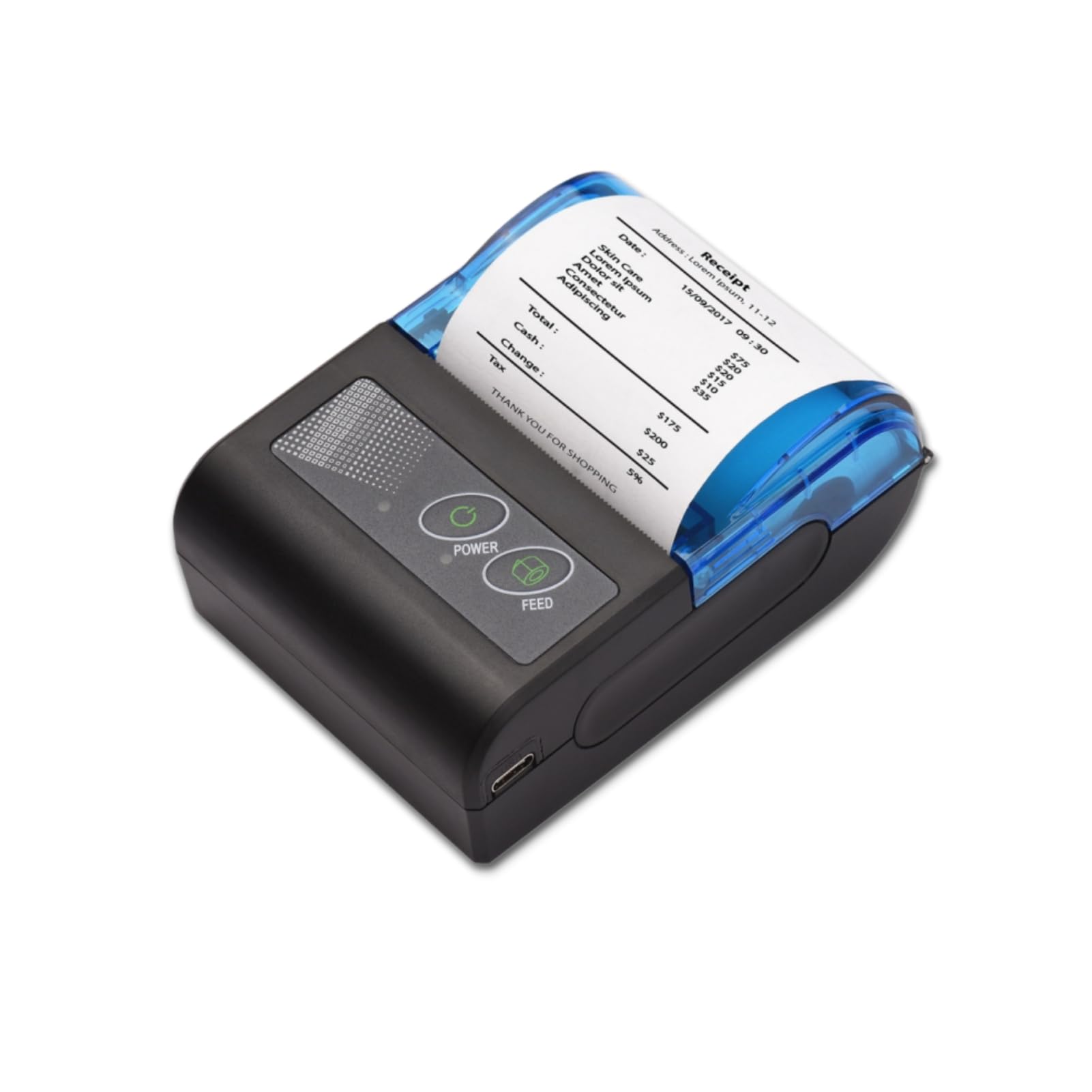 mini stampante termica portatile per ricevute
