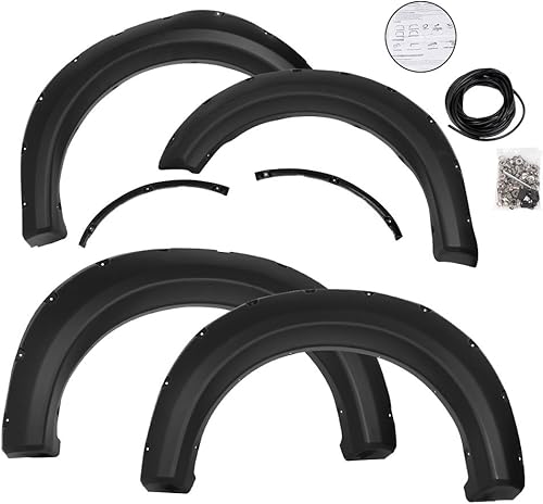Guardabarros de bolsillo de repuesto para Ford F150 09-14 Offroad Wheel Fender Flares Cover 2010 2011 2012 2013 2014