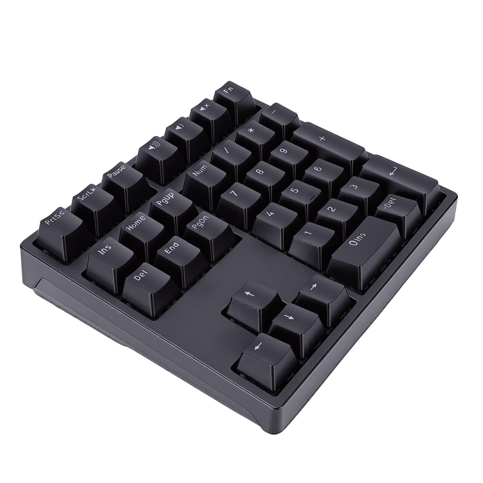 Fabater Tastierino Numerico, Tastiera Meccanica USB Cablata con Retroilluminazione LED RGB, 34 Tasti, Copritasti PBT, Tastiera Compatta for Laptop Desktop Computer PC, Red Switch