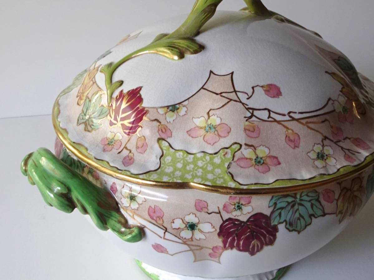 フランスアンティーク 19世紀 Montereau クレイユ・モントロー タイル