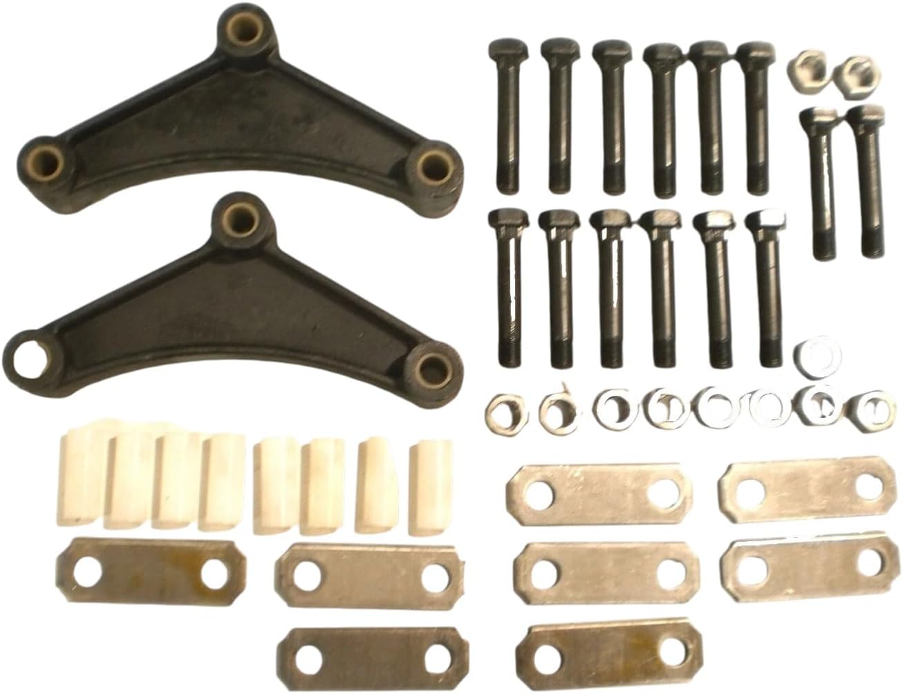 Suspension Rebuild Kit for Tandem Axle Trailer, Fits 7,000 to 14,000 lb Camper, Spring Suspension Repair Axel
