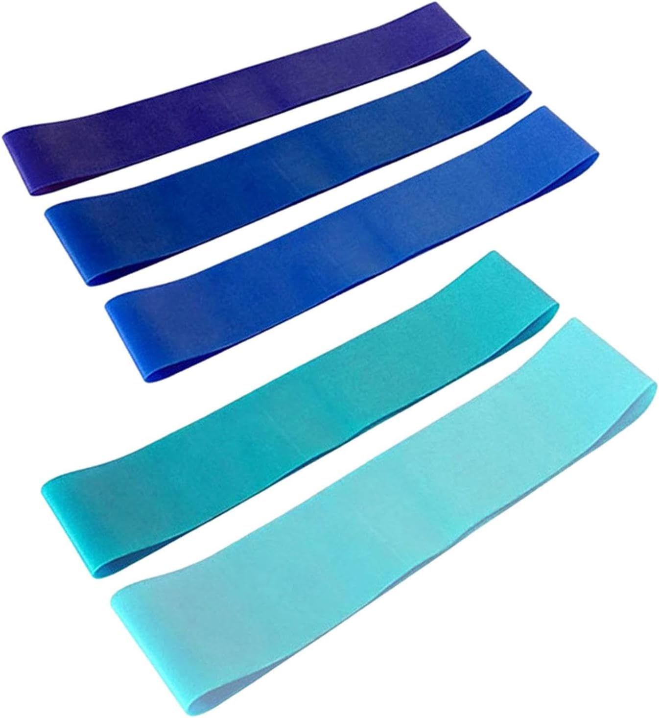 VELURA 5X Resistance Bands for Working Out Portable for Women Men Strength Training Blue| Fitness Equipment & Gear |Sporting Goods