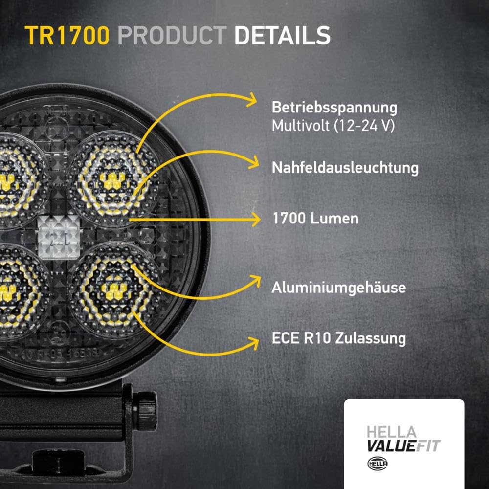 Hella Werklamp - 1G0 357 111-002, 4082300776928 | Lichten-bouwtype: LED Hella Werklamp - 1G0 357 111-002, 4082300776928 | Lichten-bouwtype: LED