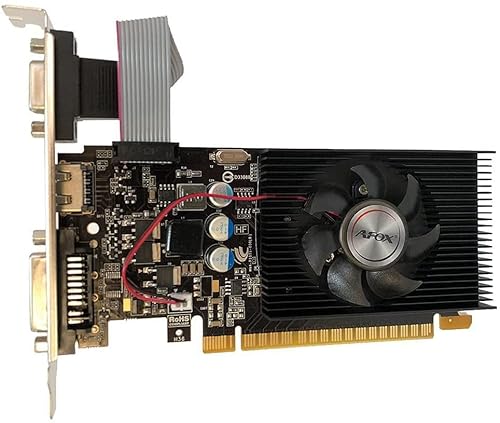 Placa de Vídeo AFOX GeForce GT220 1GB DDR3 128 Bits LP , HDMI/DVI/VGA, AF220-1024D3L2
