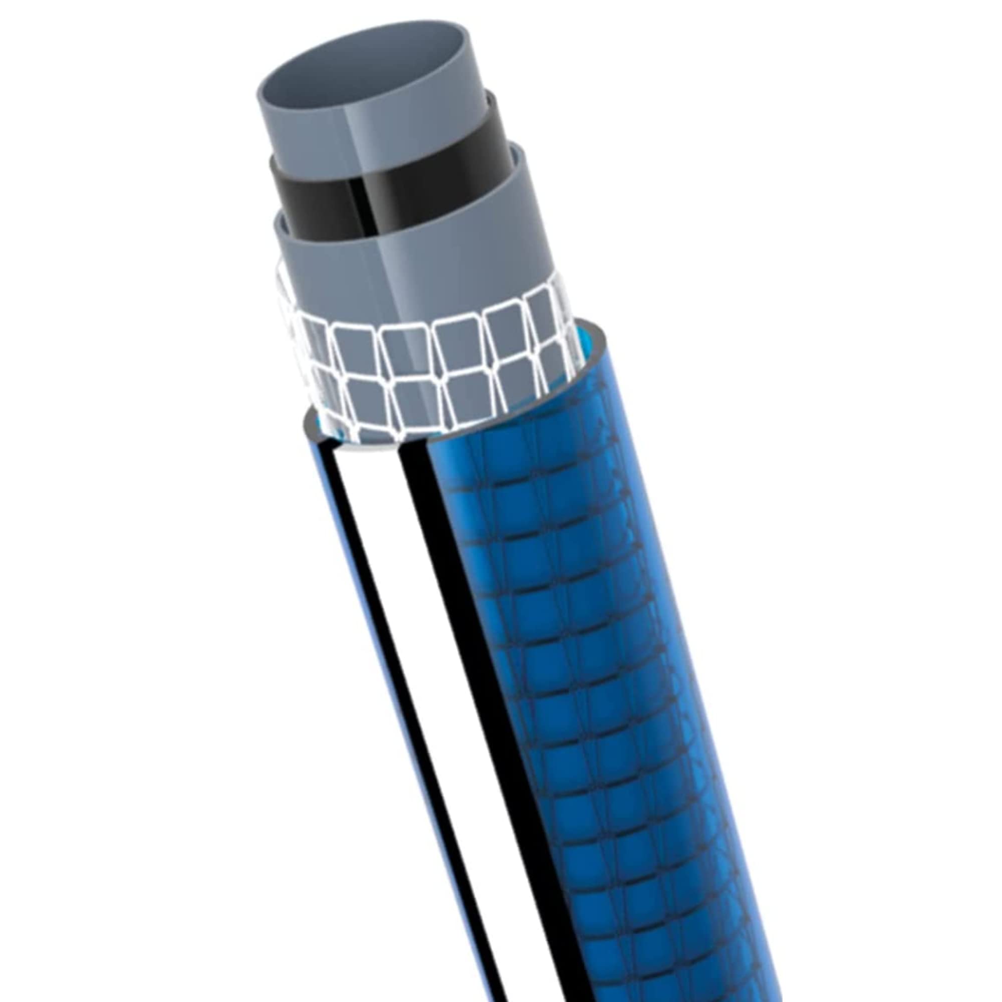 VITO - Tuyau arrosage Jardin Flexible Ø 15mm/ 20mètres 5 Couches 20 Bars Anti torsions Résiste aux UV intempéries Jardins
