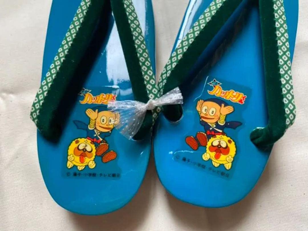 Amazon.co.jp: Ninja! Hattori-kun Zori Sandals, 6.7 inches (17 cm