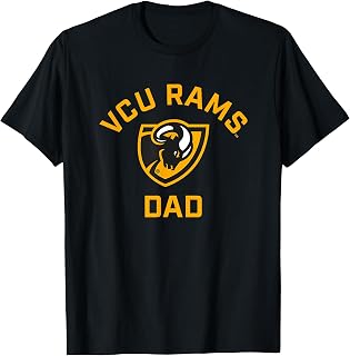 Virginia Commonwealth University VCU Rams Arched Dad T-Shirt