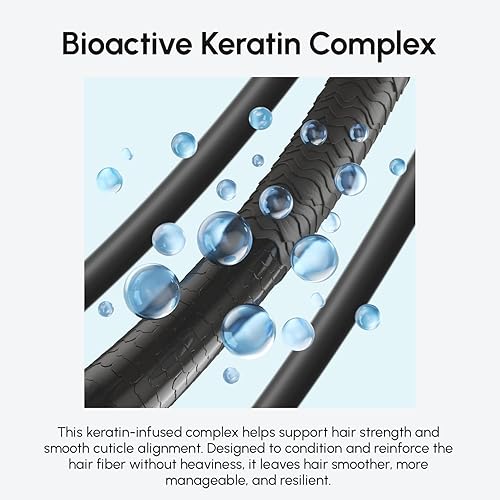 Miniatura 11 de MAREE Acondicionador sin enjuague para cabello seco dañado, acondicionador sin enjuague para cabello rizado, teñido