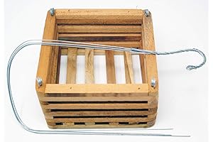 Slat Cedar Vanda Orchid Basket for Staghorn Ferns