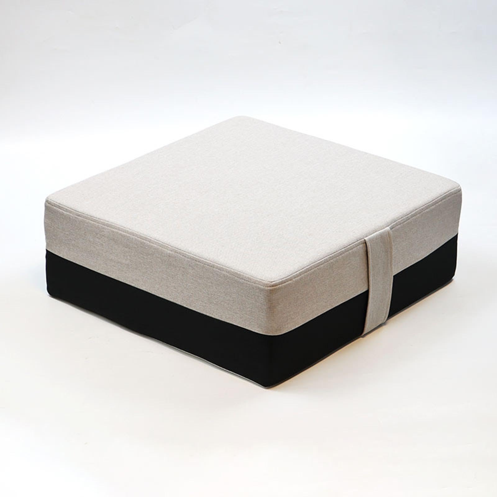 rockible Trampoline Mat Fitness Pad Comfortable Non Slip Bottom Trampoline Pad Gymnastics Mats for Outdoor Activities Exercise Workout, Light Gray