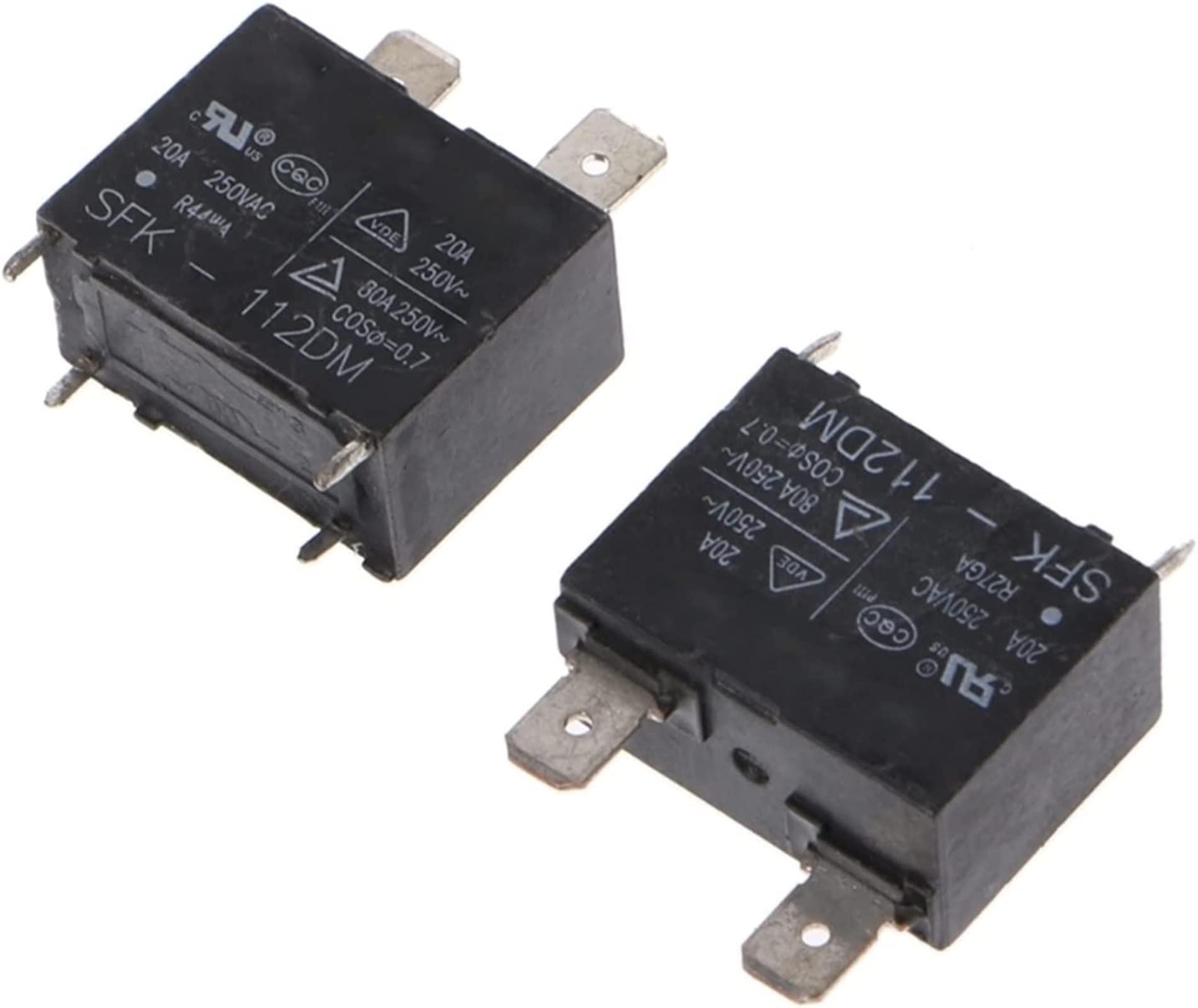 Piezas electrónicas Relé 2 piezas SFK-112DM SFK-112 20A 250V AC DIP-4 Módulo de relé