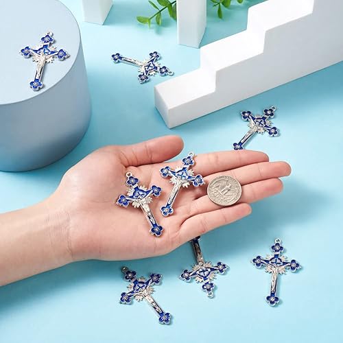 Miniatura 4 de Mega Pet Colgantes de cruz de aleación para fabricación de joyas y aretes de collar