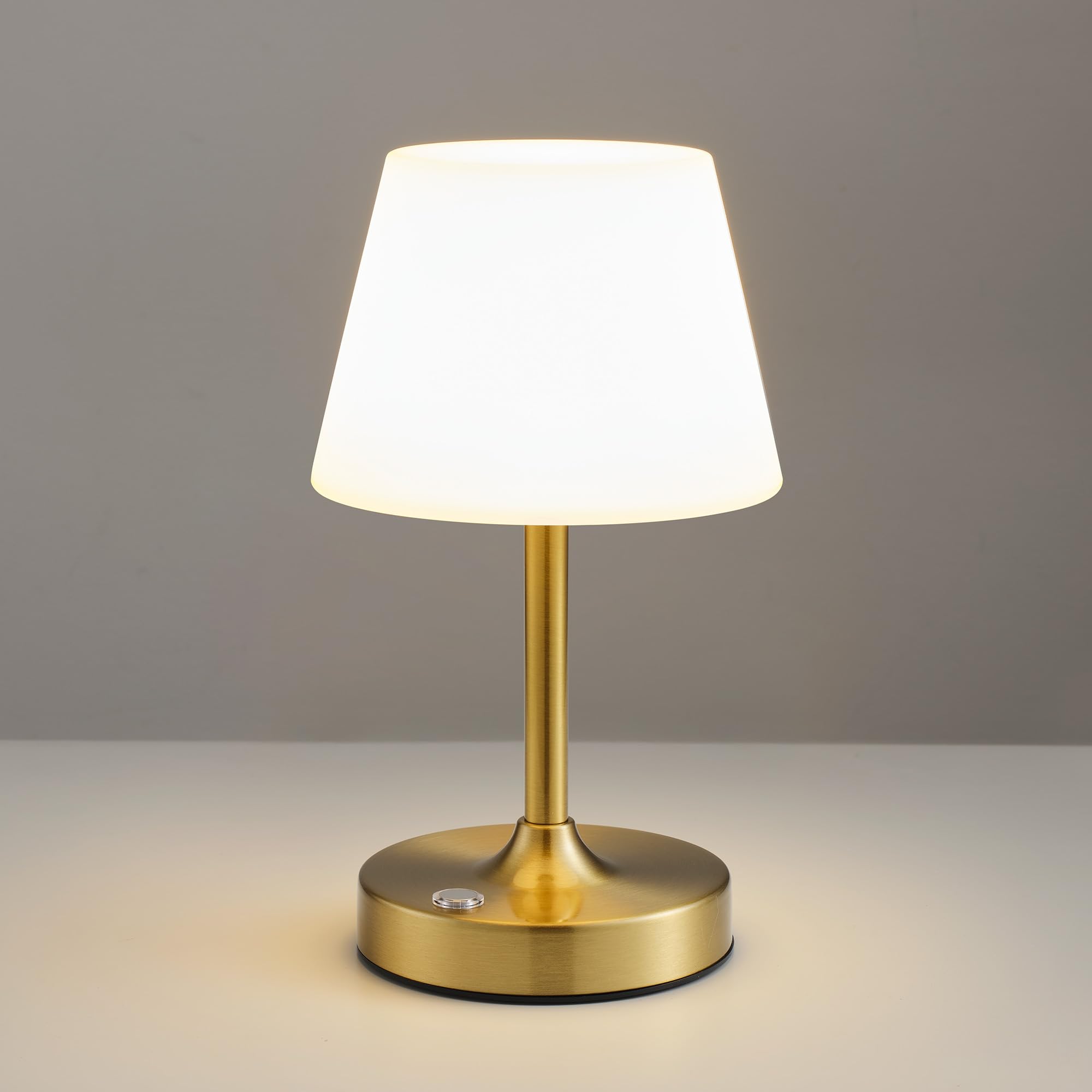 VISDANFO Kabellose LED Tischlampe PE Kunststoff