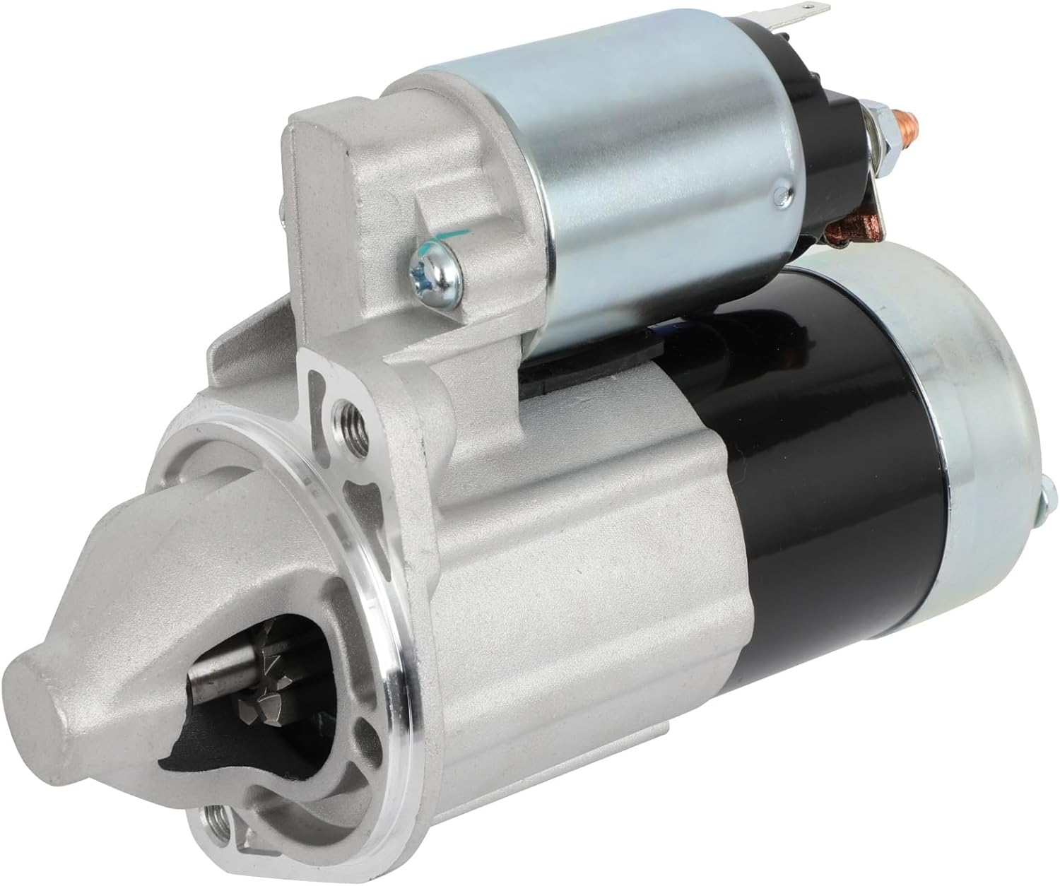 SCITOO Starter Motor fit for Hyundai for Santa Fe 2.4L 2001-2004,for Hyundai for Sonata 2.4L 1999-2005,for Kia for Optima 2.4L 2001-2006 Replacement Starter 17761