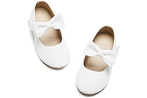 Toddler Little Girls Dress Shoes - Exquisite Flower Girl Mary Jane Flats...