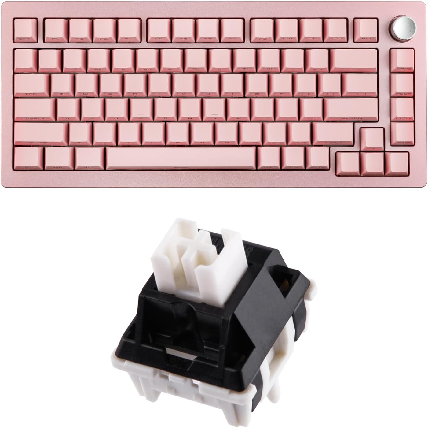 Amazon.com: EPOMAKER Tide75 75% QMK/VIA Wireless Gaming Keyboard+100 ...