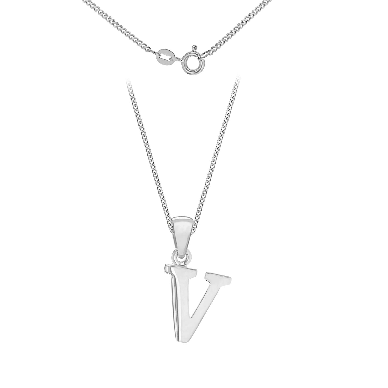 Tuscany Silver Collana Catenina con Pendente da Donna in Argento Sterling 925