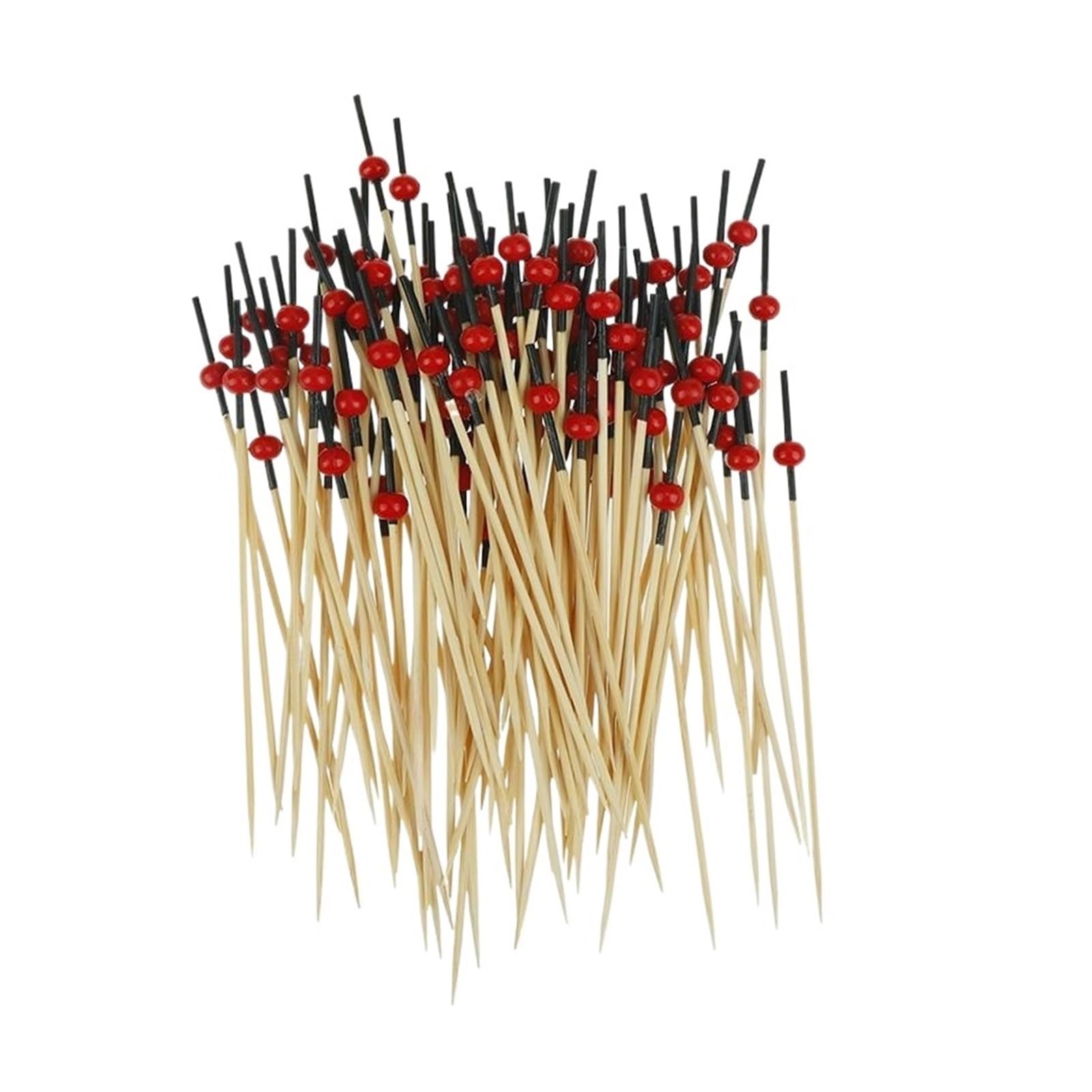 WZPTLKIBAD Bamboo Skewer Sticks, 9&12cm Party Food Picks