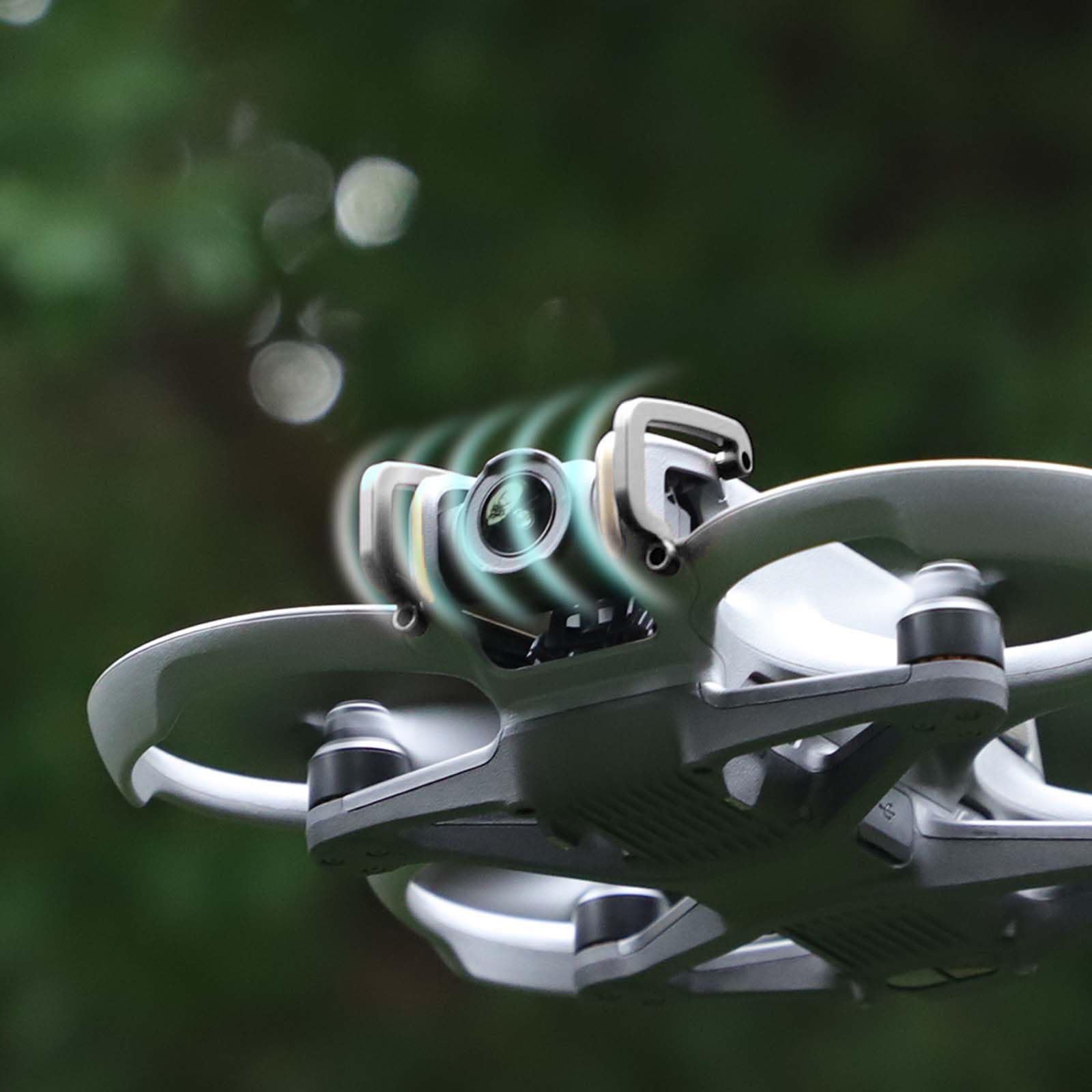FPVtosky 3-IN-1 Accessori di Protezione per DJI Avata 2, Avatar 2 Protezione dell'elica + Paraurti protettivo + Copertura di Protezione dell' obiettivo, Protezione Accessori Kit per Avata 2 Nero
