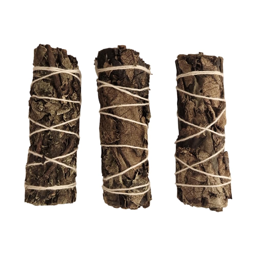 Vie Black Smudge Stick, Sage 4", Pack Of 3