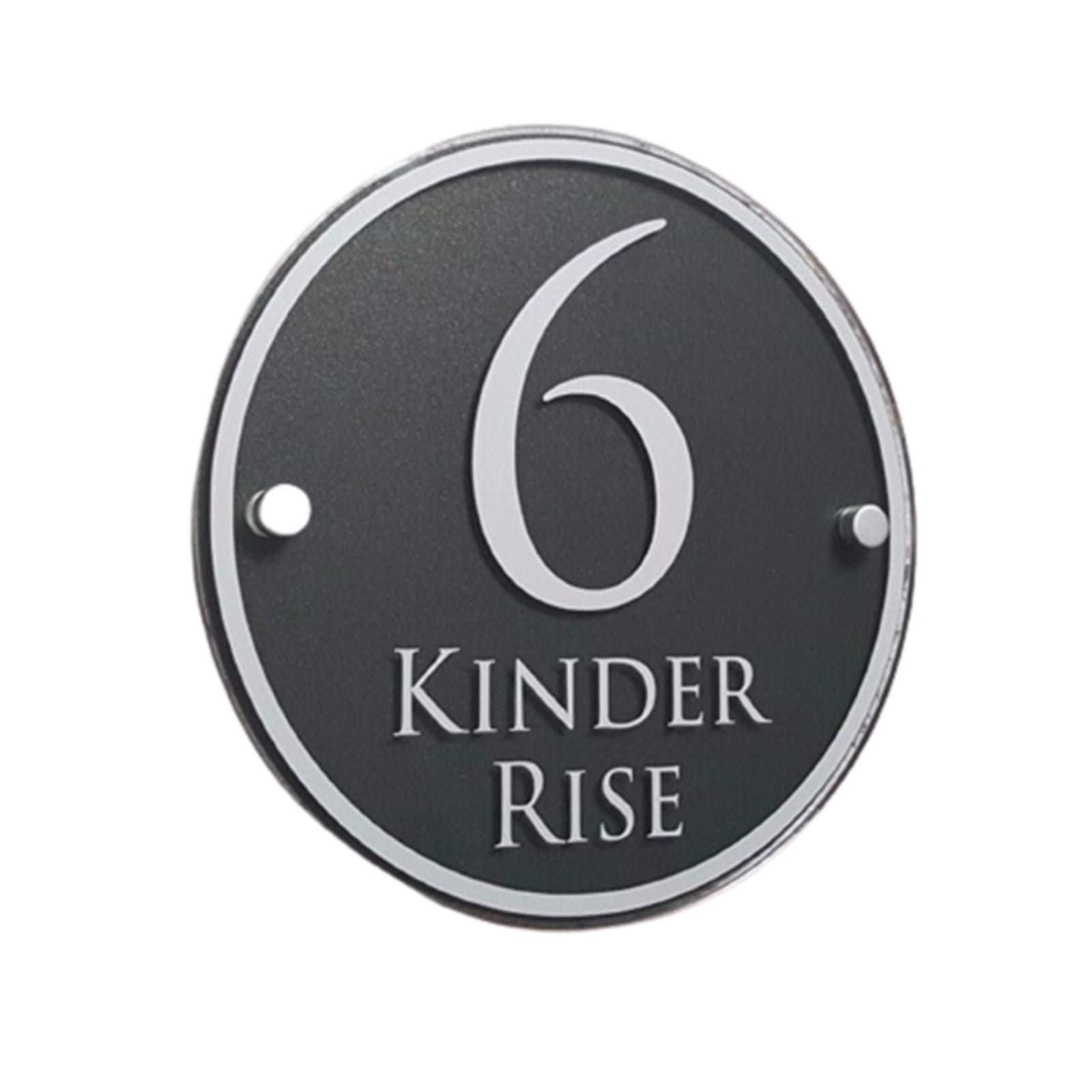 UZAMIRLEX Acrylic House Number Address Plaque