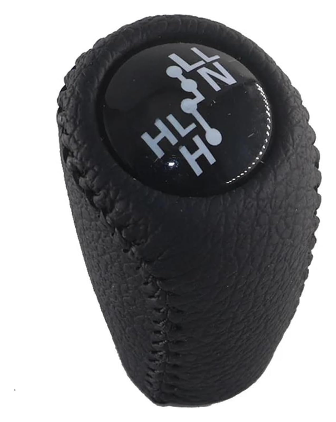 Utongmu Black Manual Gear Shift Knob For Toyota For Hilux For Fortuner Mk6 Mk7 2011-2014 Manual Gear Shift Knob Boot Cover Gaiter Lever Shifter Handle Stick(Black)