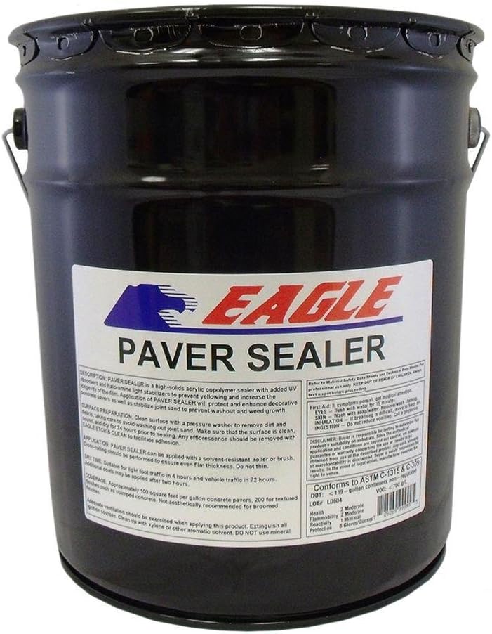 EPS5 Clear Paver Sealer, 5 gal Pail,(State Sales Restrictions)