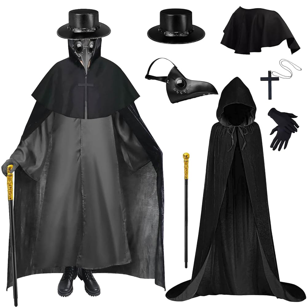 Médico De La Peste Disfraz De Doctor De La Pte Para Adultos, Traje