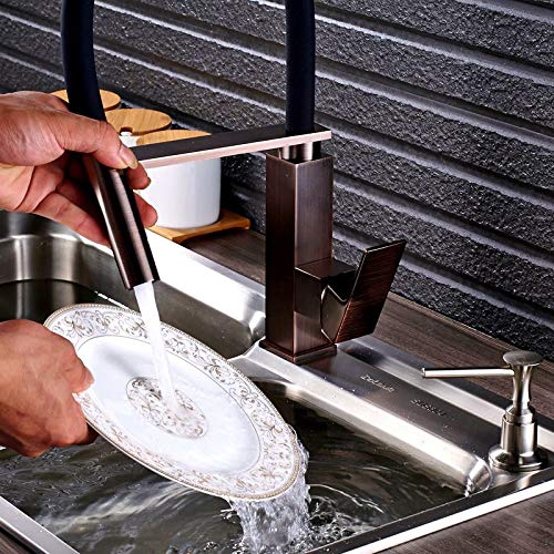 Robinet mitigeur d'évier de cuisine facile à installer pour évier