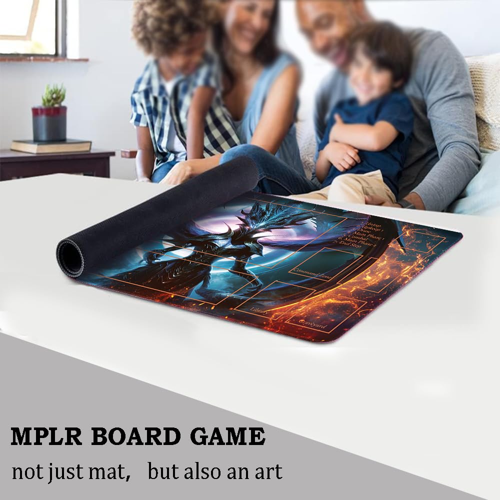 Tapis De Jeu Premium 60x35cm Nicol Bolas - Tapis TCG Pour MTG, OCG, CCG, RPG